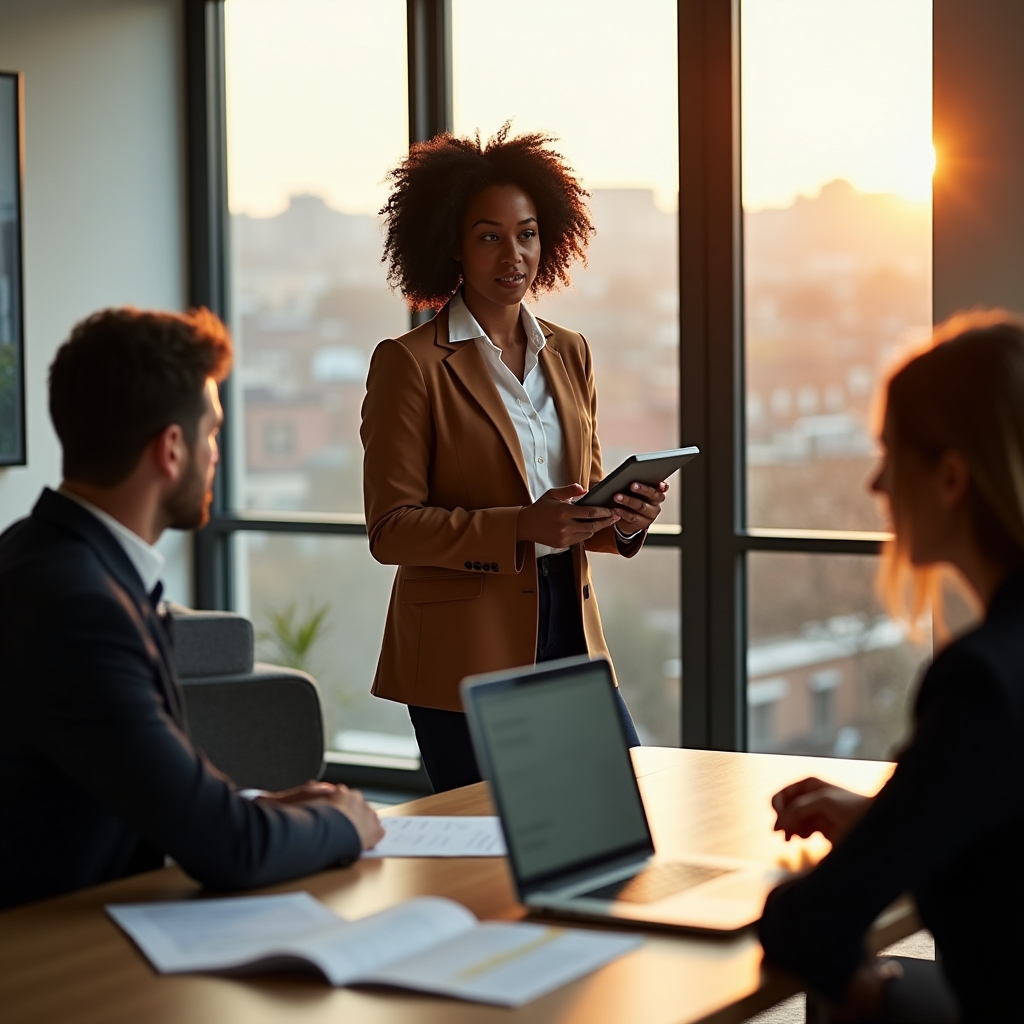Sesiune de consultanță analitică cu echipa de management